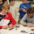 Autogrammstunde beim Oster-Trainingslager 2014 Kopie