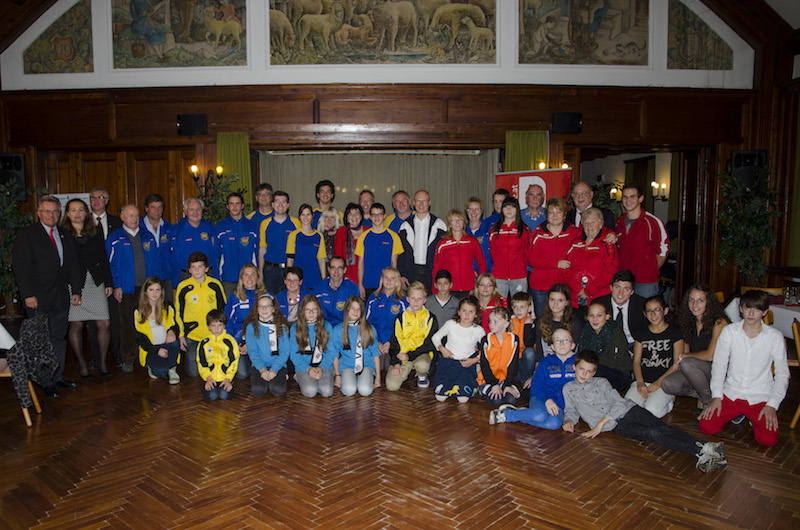 Gruppe Sportlerehrung 2014