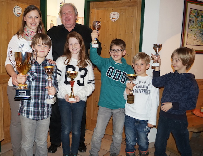 Ranglistenehrung 2015 Heurigen Schachl