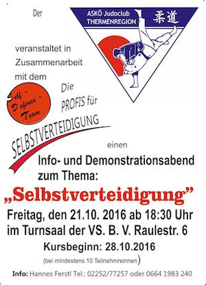 Selbstverteidigungsdemo 2016 